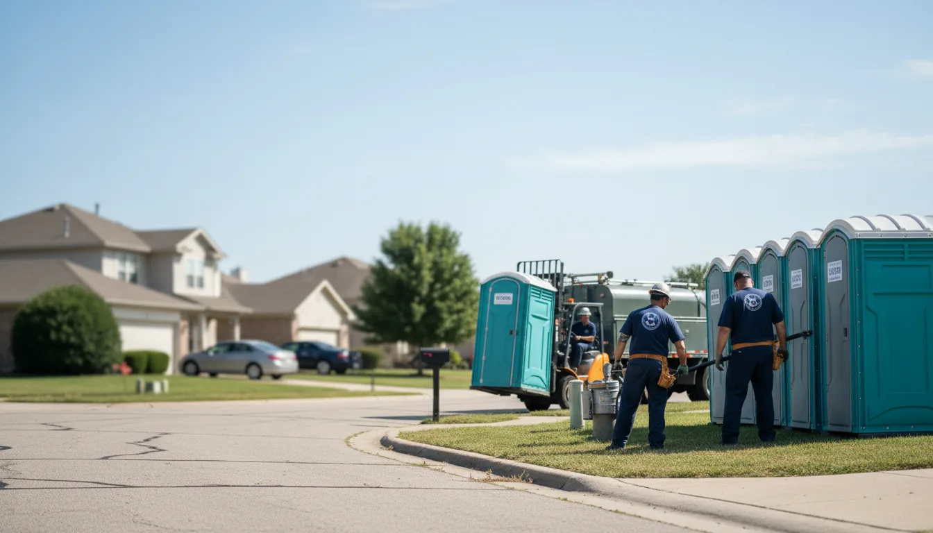 Porta Potty Rental in Leonore, IL near me
